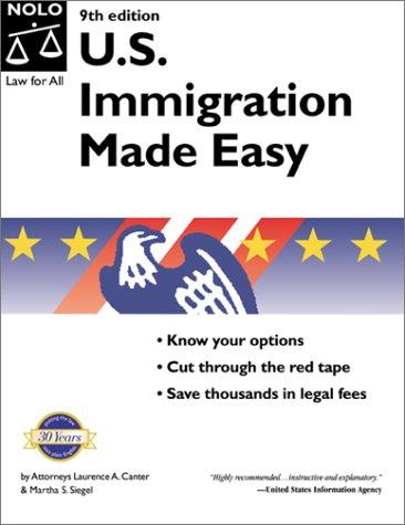 Cover for U.S. Immigration Made Easy (9th National Edition)
