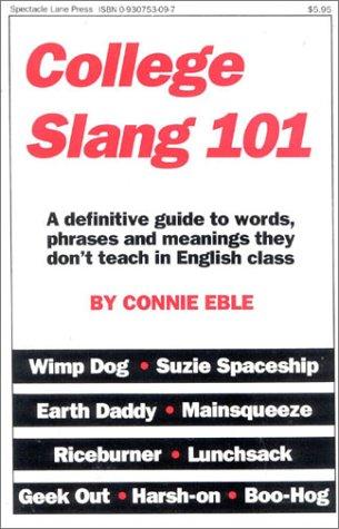 Cover for College Slang 101