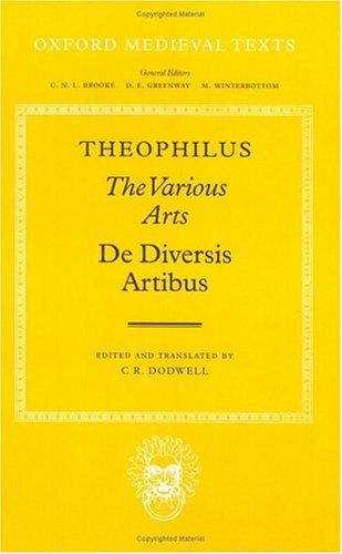 Cover for De Diversis Artibus