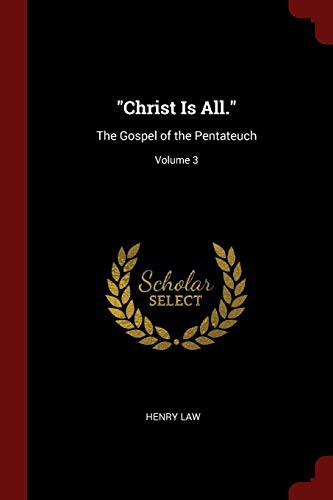 Cover for "Christ Is All."