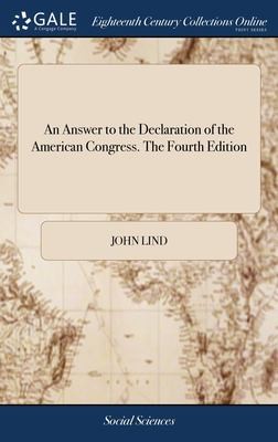 Cover for Answer to the Declaration of the American Congress. the Fourth Edition