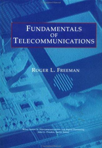 Cover for Fundamentals of telecommunications