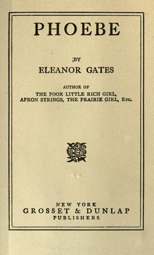 Cover for Phoebe
