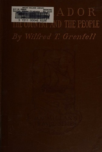 Cover for Labrador, the country and the people