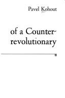 Cover for From the diary of a counterrevolutionary.