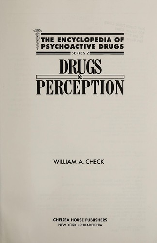 Cover for Drugs & perception