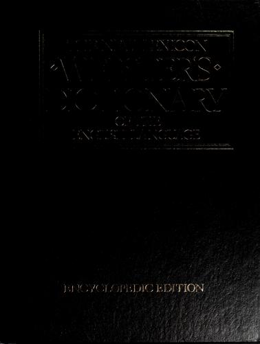 Cover for The New Lexicon Webster's dictionary of the English language
