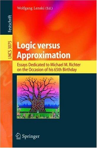 Cover for Logic versus Approximation