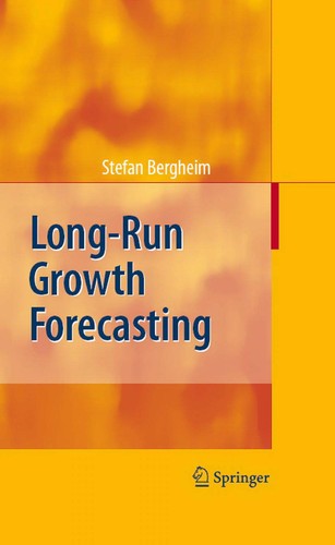 Cover for Long-run growth forecasting