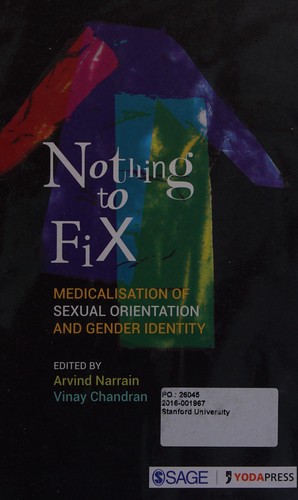 Cover for Nothing to fix