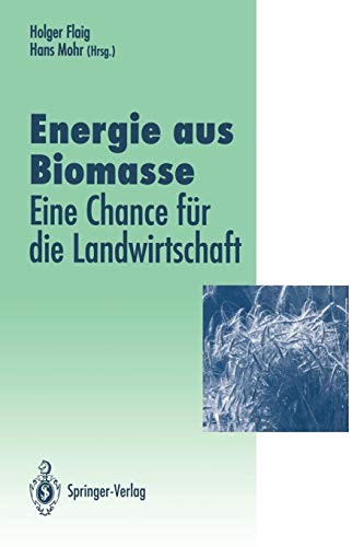 Cover for Energie aus Biomasse