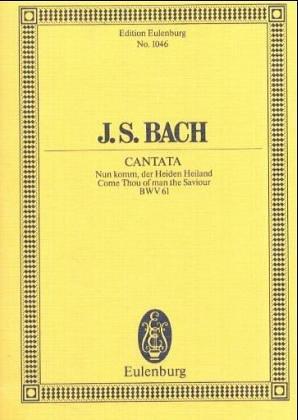 Cover for Cantata No. 61, "Adventus Christi"
