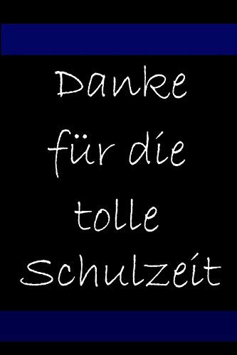 Cover for Danke Für Die Tolle Schulzeit