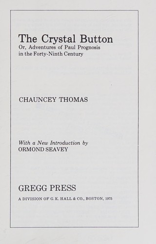 Cover for The crystal button