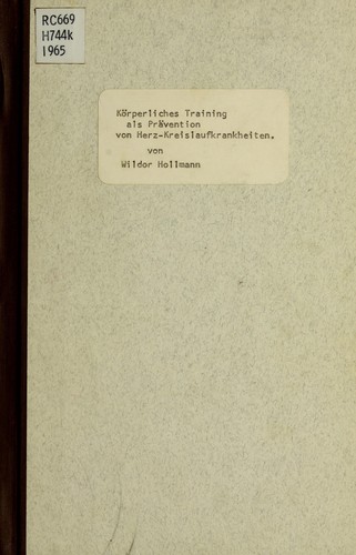 Cover for Körperliches Training als Prävention von Herz-Kreislaufkrankheiten