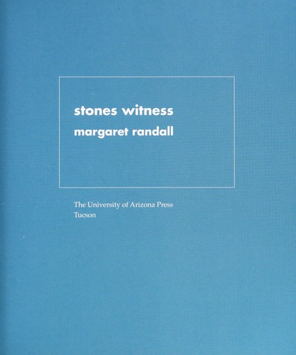 Cover for Stones witness