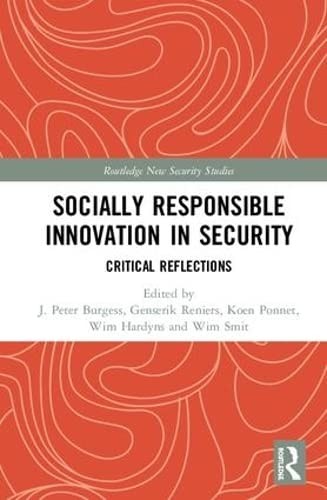 Cover for Socially Responsible Innovation in Security