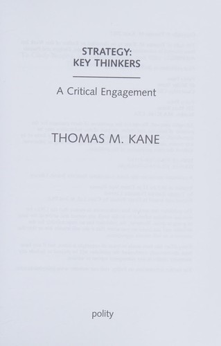 Cover for Strategy