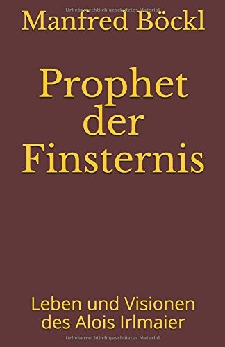 Cover for Prophet der Finsternis