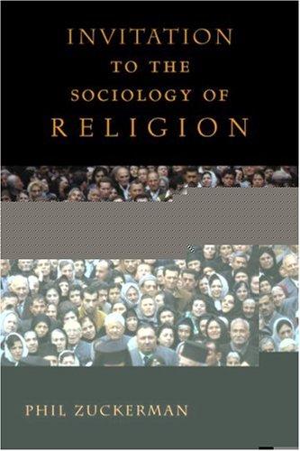 Cover for Invitation to the Sociology of Religion