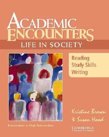 Cover for Academic encounters