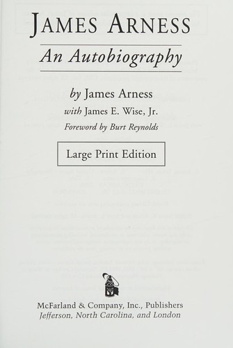 Cover for James Arness