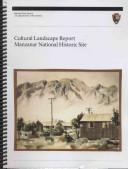 Cover for Manzanar National Historic Site Cultural Landscape Report