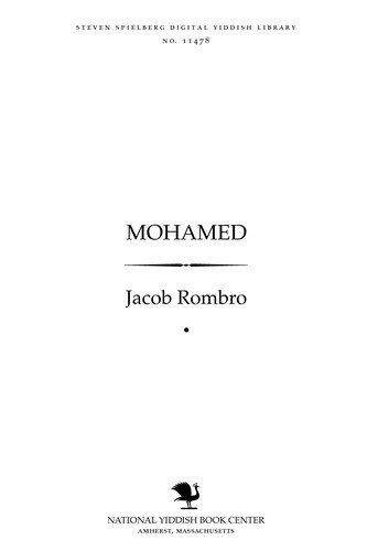 Cover for Mohamed