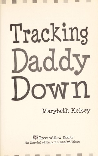 Cover for Tracking Daddy down