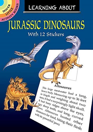 Cover for Learning about Jurassic Dinosaurs