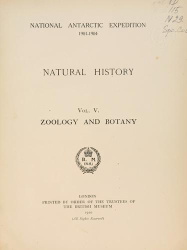 Cover for Natural history.