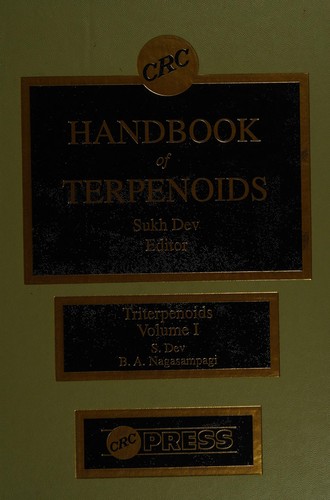 Cover for CRC handbook of terpenoid. Triterpenoids