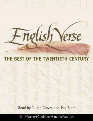 Cover for English Verse (Poetry)