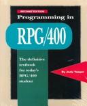 Cover for Programming in RPG/400
