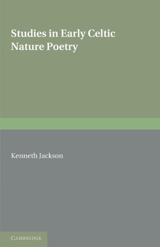 Cover for Studies in Early Celtic Nature Poetry
