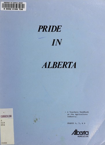 Cover for Pride in Alberta