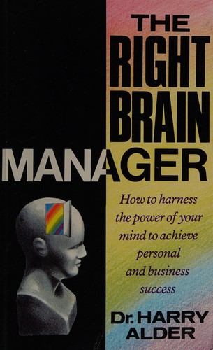 Cover for The right brain manager