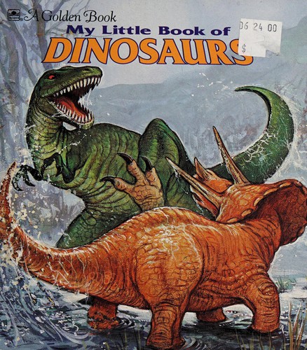 Cover for My little book of dinosaurs