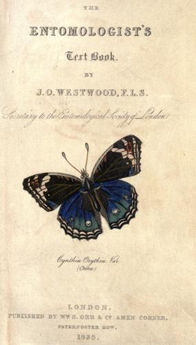 Cover for The entomologist's text book
