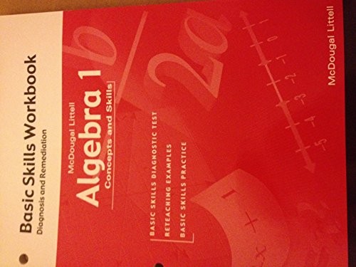 Cover for Basic Skills Workbook Diagnosis and Remediation (Algebra 1)