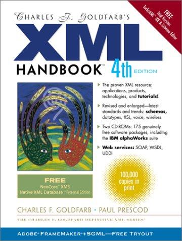 Cover for Charles F. Goldfarb's XML Handbook (4th Edition)