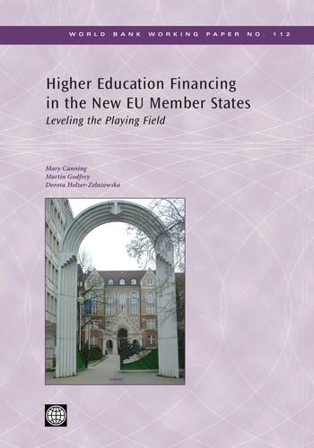 Cover for Higher education financing in the new EU member states