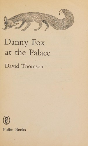 Cover for Danny Fox at the palace