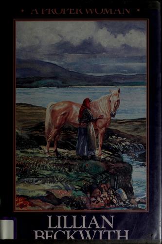 Cover for A proper woman
