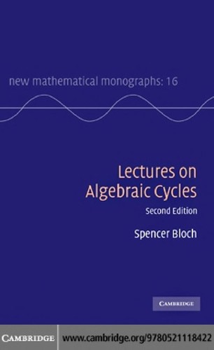 Cover for Lectures on algebraic cycles