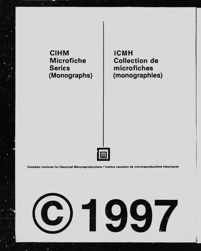 Cover for Les affaires municipales de DeLorimier, 1895-1902