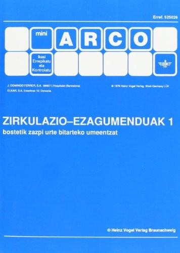 Cover for Zirkulazio-ezagumenduak 1
