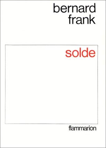 Cover for Solde