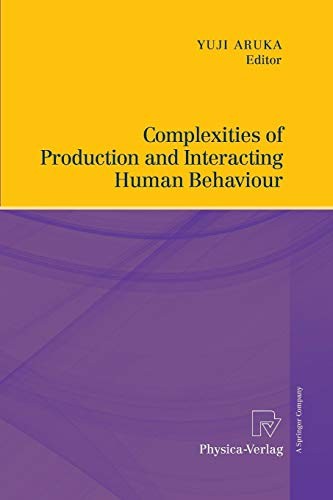 Cover for Complexities of Production and Interacting Human Behaviour