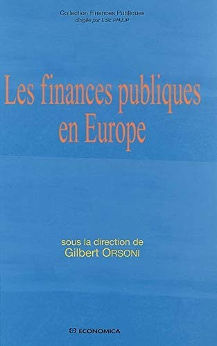 Cover for Les finances publiques en Europe